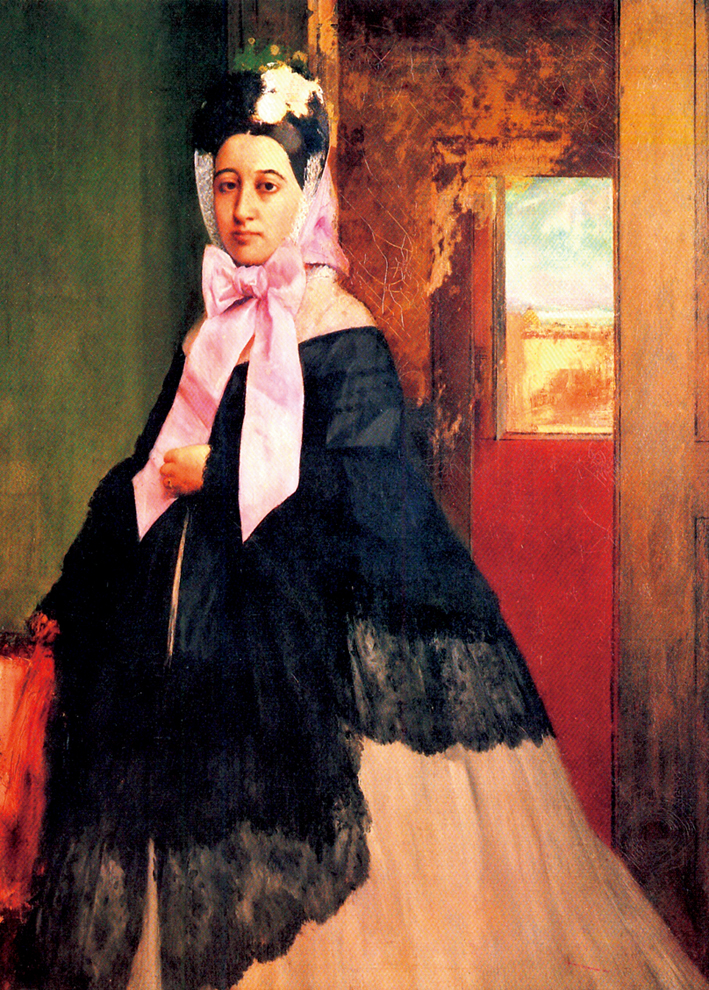  埃德加·德加 Edgar Degas—— 特雷泽肖像